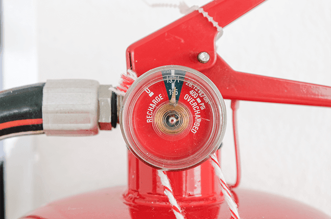 Extintor Despressurizado